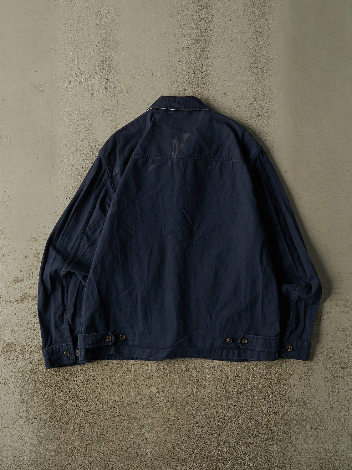 Vintage Y2K Navy Blue Tommy Hilfiger Harrington Jacket (M/L) sold by Rebalance Vintage product image thumbnail 2