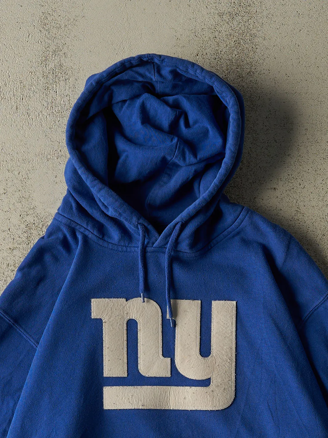 Vintage Y2K Blue New York Giants Hoodie (XL/XXL) sold by Rebalance Vintage product image thumbnail 2