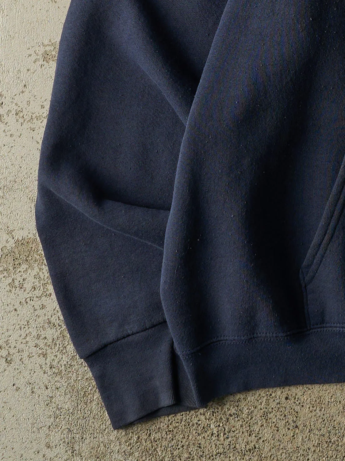 Vintage 90s Navy Blue New York Yankees Embroidered Hoodie (L/XL) sold by Rebalance Vintage product image thumbnail 3