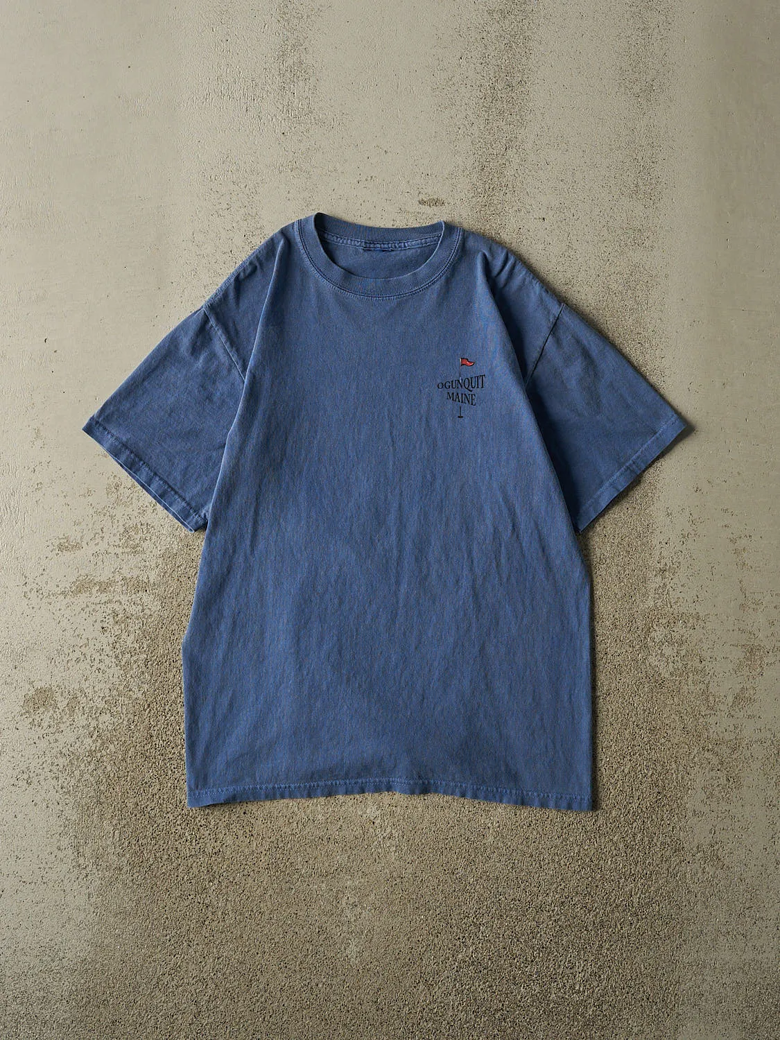 Vintage 90s Blue Ogunquit Maine Golf Slogan "A Lot of Balls" Tee (S/M) sold by Rebalance Vintage