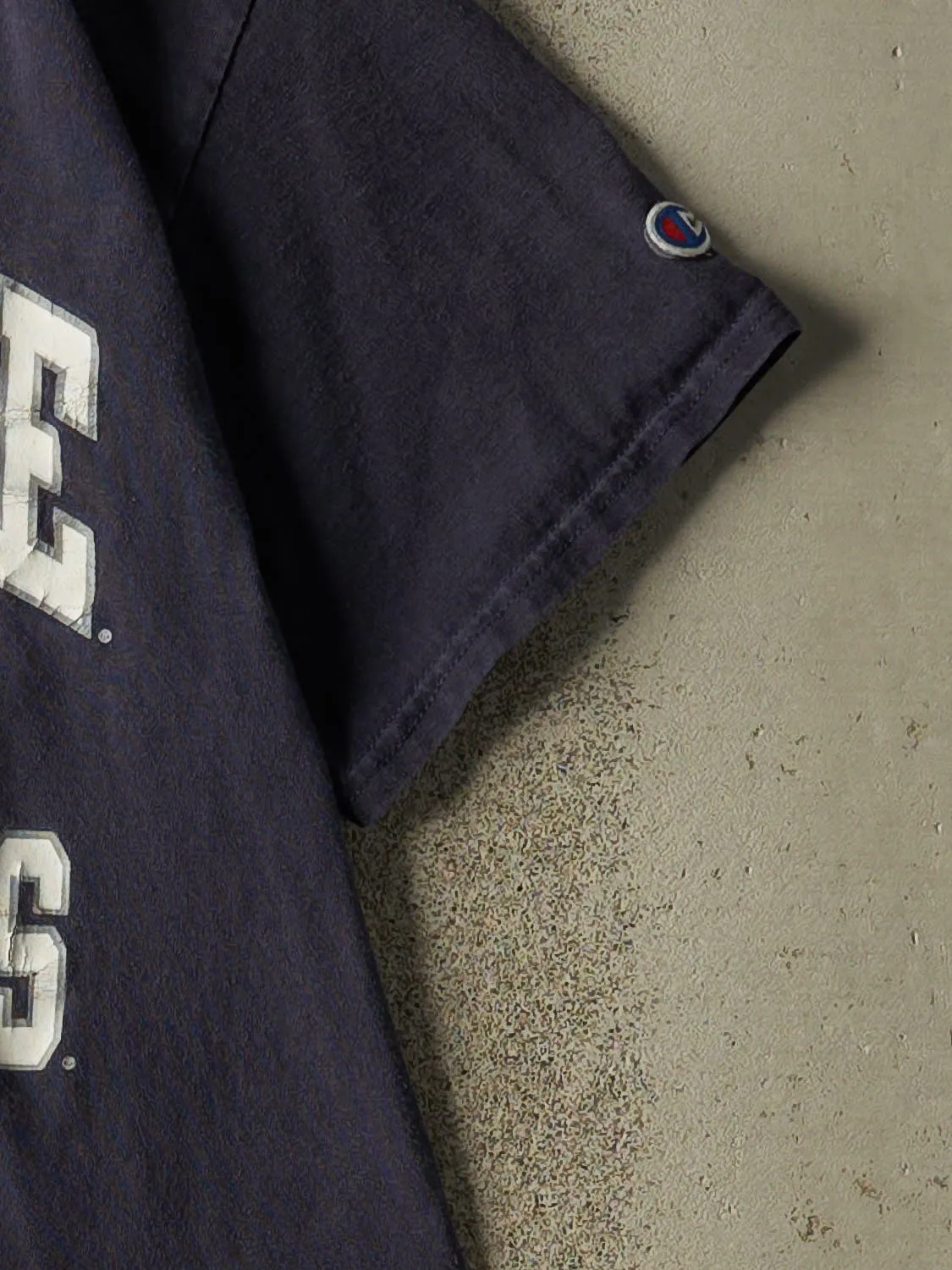 Vintage Y2K Navy Blue Penn State University Nittany Lions Tee (S/M) sold by Rebalance Vintage product image thumbnail 4