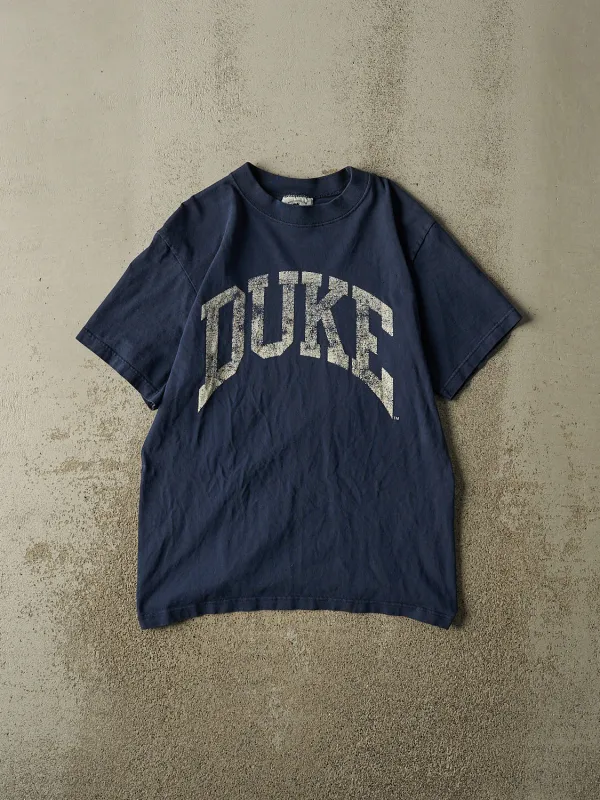Vintage 90s Navy Blue Duke University Tee (M/L) made by Rebalance Vintage