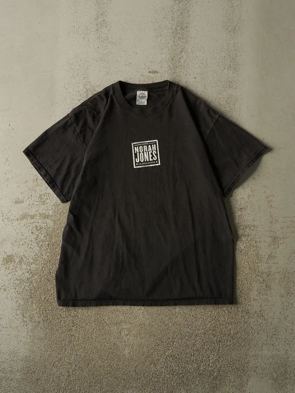 Vintage 03' Black Norah Jones US Tour Tee (L/XL) made by Rebalance Vintage