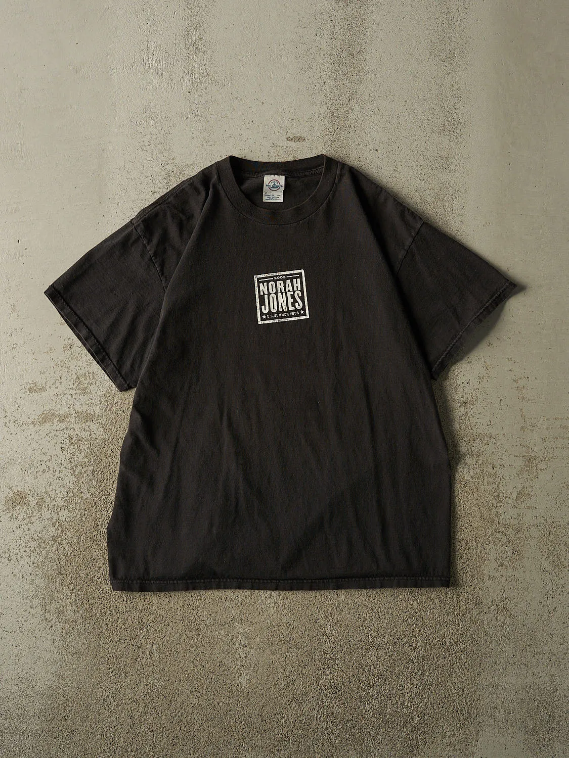 Vintage 03' Black Norah Jones US Tour Tee (L/XL) sold by Rebalance Vintage
