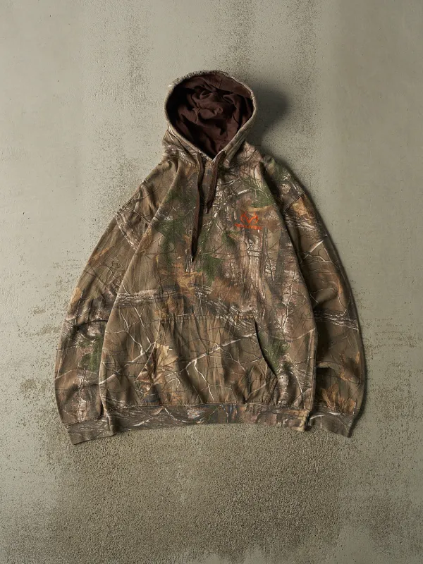 Vintage 90s Camo Realtree Hoodie (L) made by Rebalance Vintage