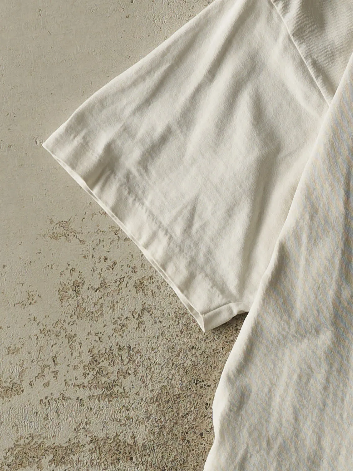 Vintage 90s White Brooks Logo Tee (L) sold by Rebalance Vintage product image thumbnail 3