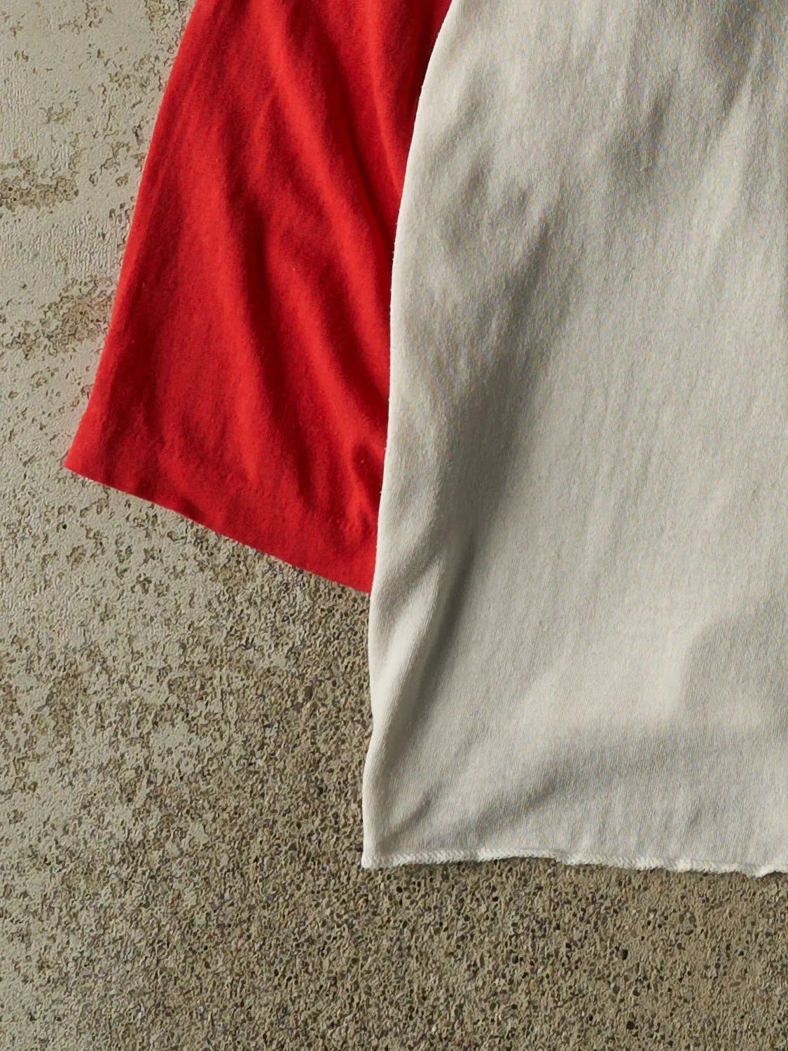 Vintage 80s White Raglan Long Sleeve (S/M) sold by Rebalance Vintage product image thumbnail 3