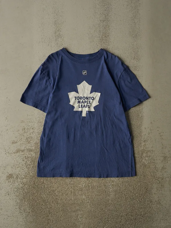 Vintage Y2K Blue Toronto Maple Leafs #43 Kadri Tee (M/L) made by Rebalance Vintage