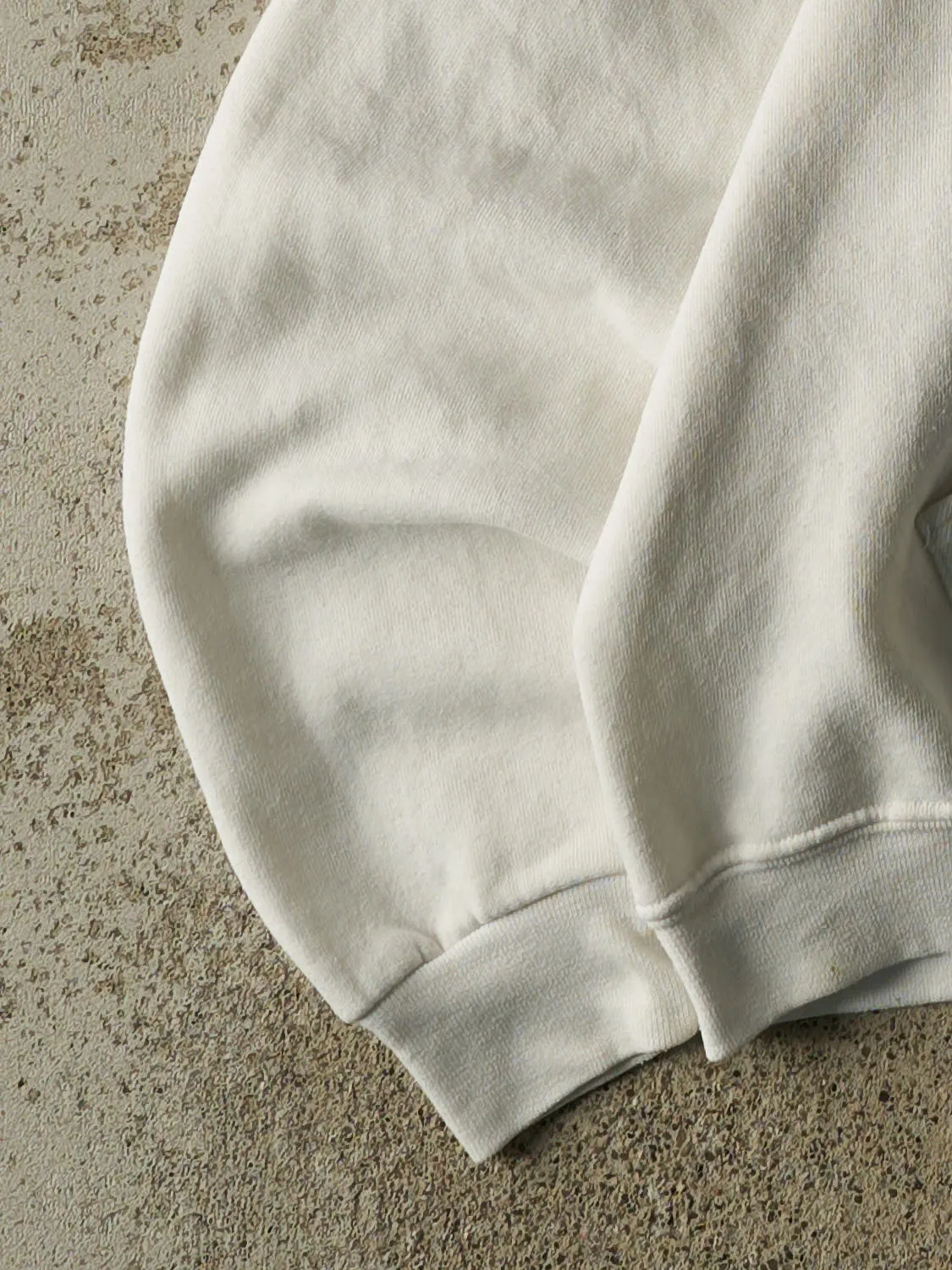 Vintage 90s White University of Notre Dame Football Russell Athletic Hoodie (L) sold by Rebalance Vintage product image thumbnail 3