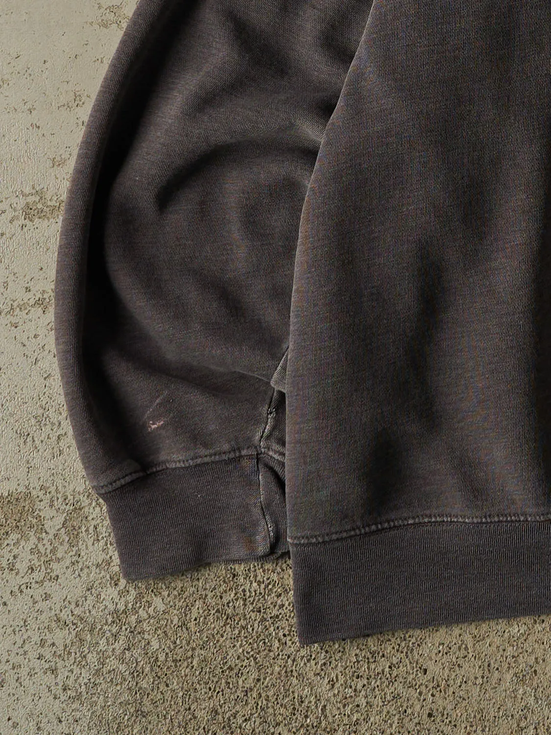 Vintage 90s Charcoal Grey Temple University Embroidered Crewneck (L/XL) sold by Rebalance Vintage product image thumbnail 3
