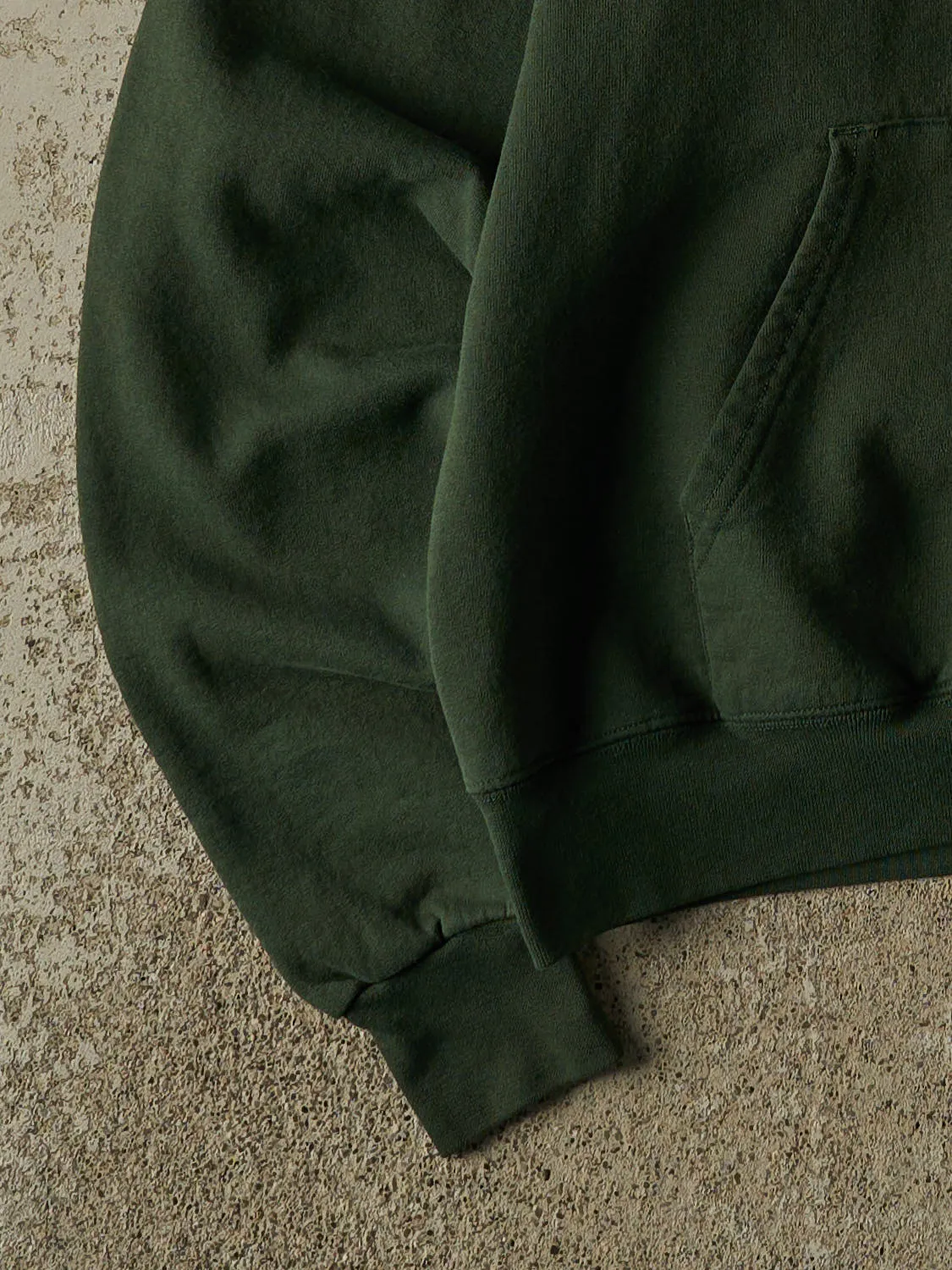 Vintage 90s Green University of Notre Dame Champion Hoodie (XS/S) sold by Rebalance Vintage product image thumbnail 3