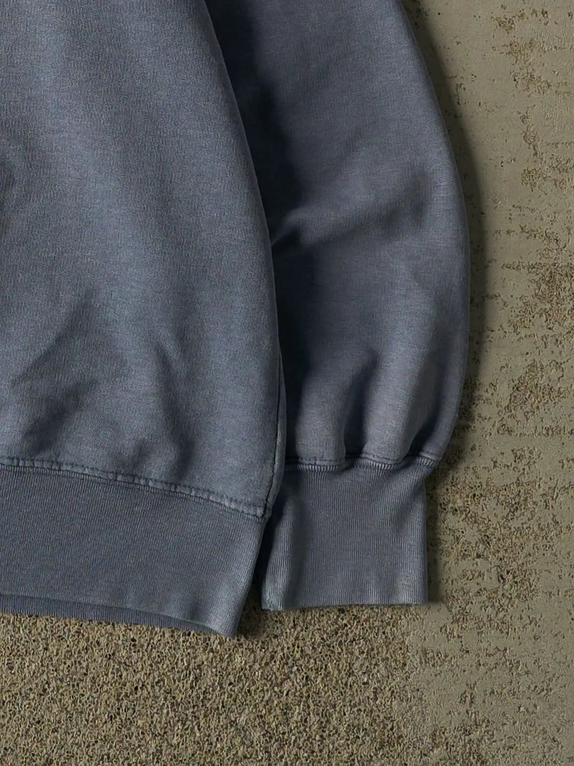 Vintage 90s Washed Blue Blank Crewneck (M) sold by Rebalance Vintage product image thumbnail 5