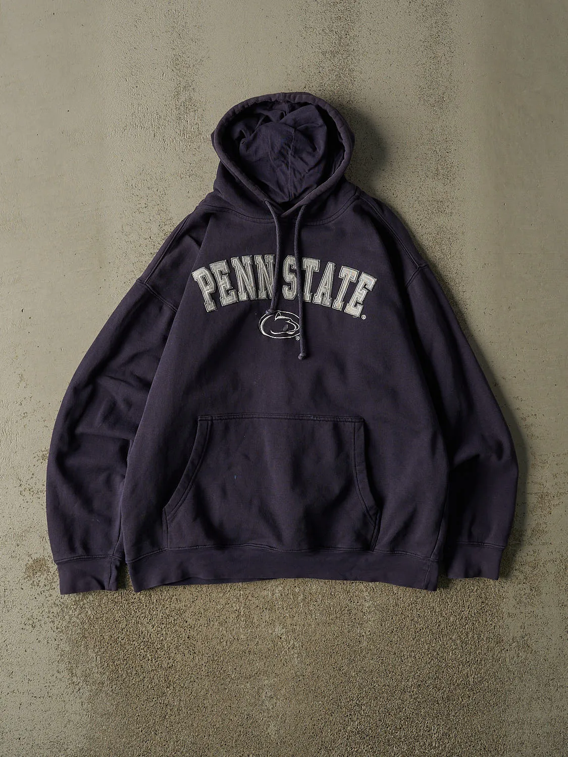 Vintage Y2K Navy Blue Penn State University Embroidered Hoodie (M/L) sold by Rebalance Vintage