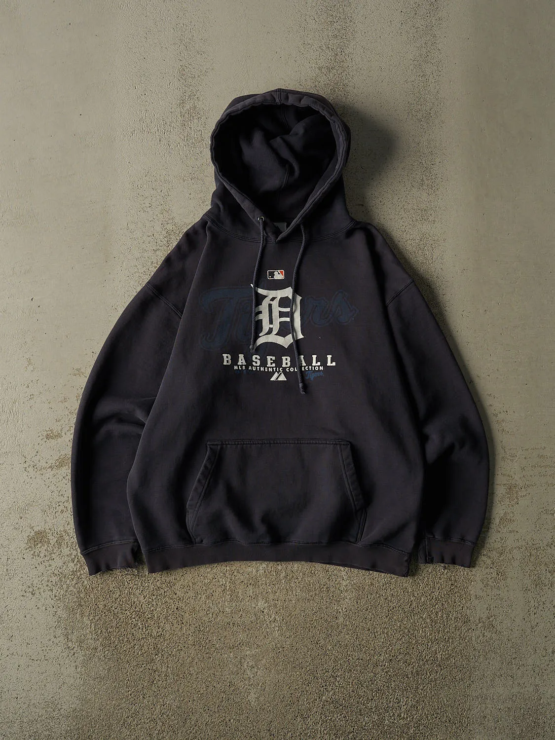 Vintage 08' Navy Blue Detroit Tigers Hoodie (M) sold by Rebalance Vintage