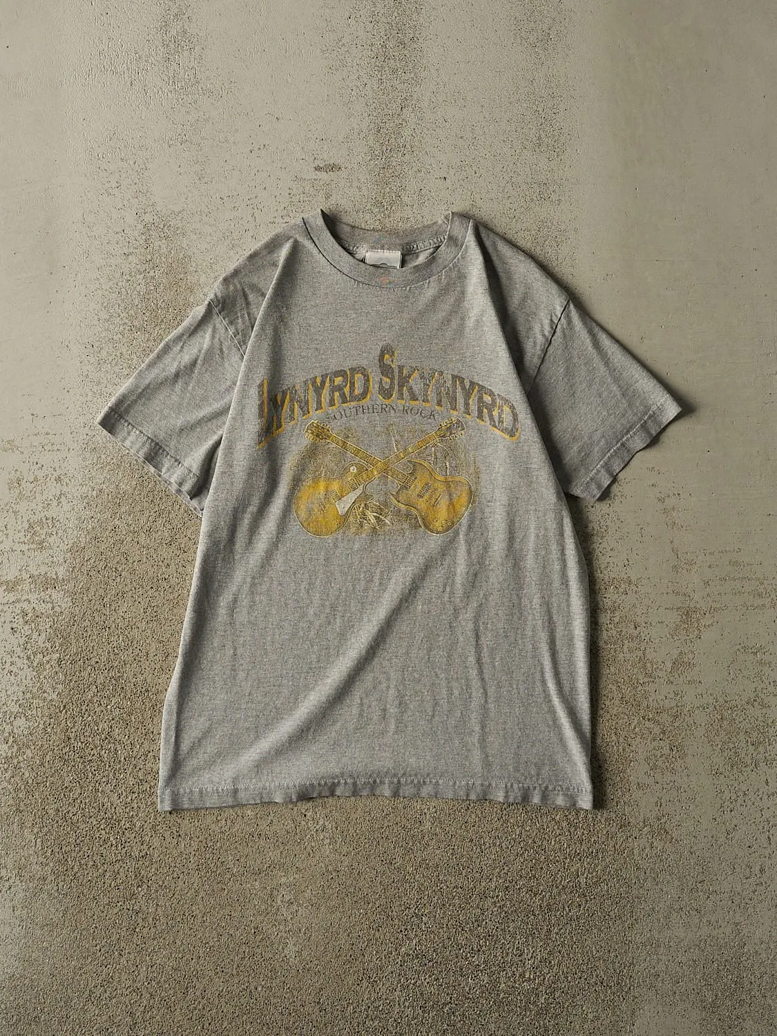 Vintage Y2K Grey Lynyrd Skynyrd Tee (S/M) sold by Rebalance Vintage