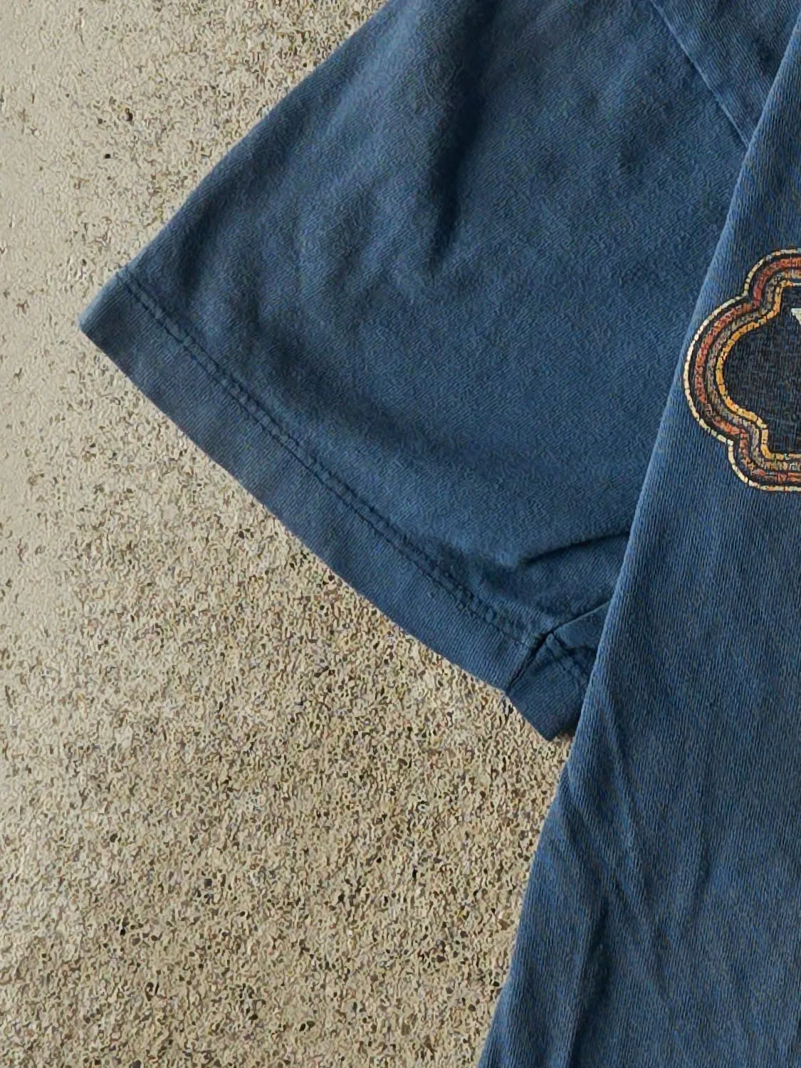 Vintage Y2K Blue Yellowstone National Park Tee (S/M) sold by Rebalance Vintage product image thumbnail 3