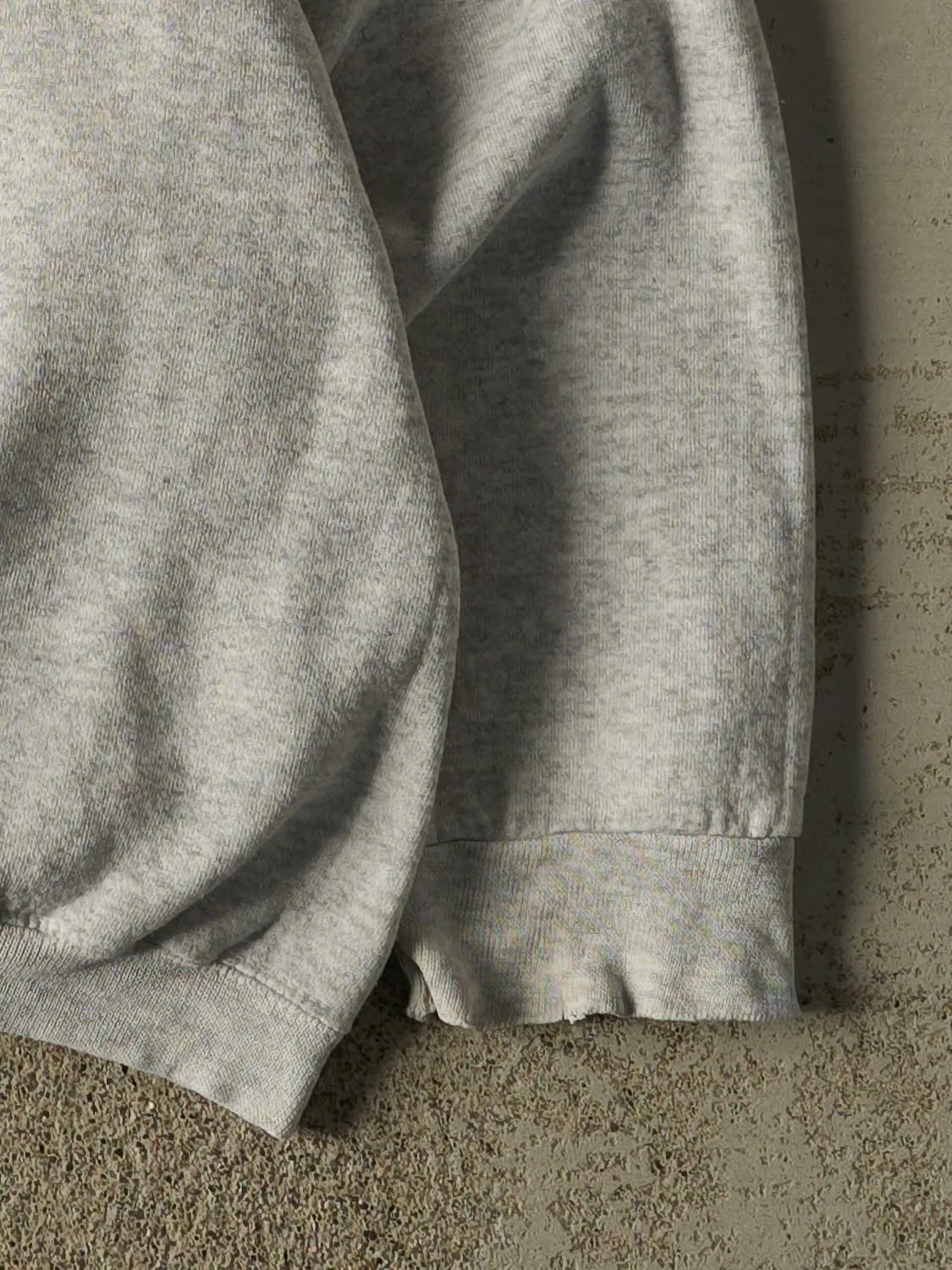 Vintage 90s Heather Grey Converse All Star Logo Crewneck (L/XL) sold by Rebalance Vintage product image thumbnail 4
