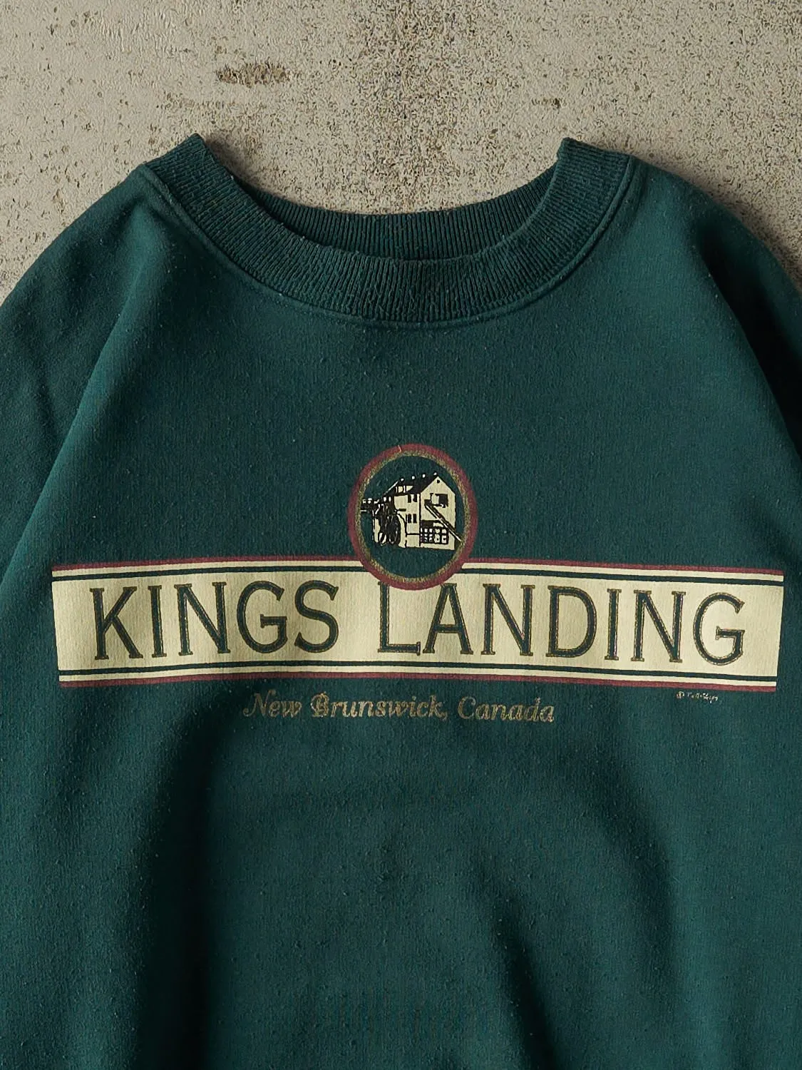 Vintage 90s Green Kings Landing NB Crewneck (M/L) sold by Rebalance Vintage product image thumbnail 2