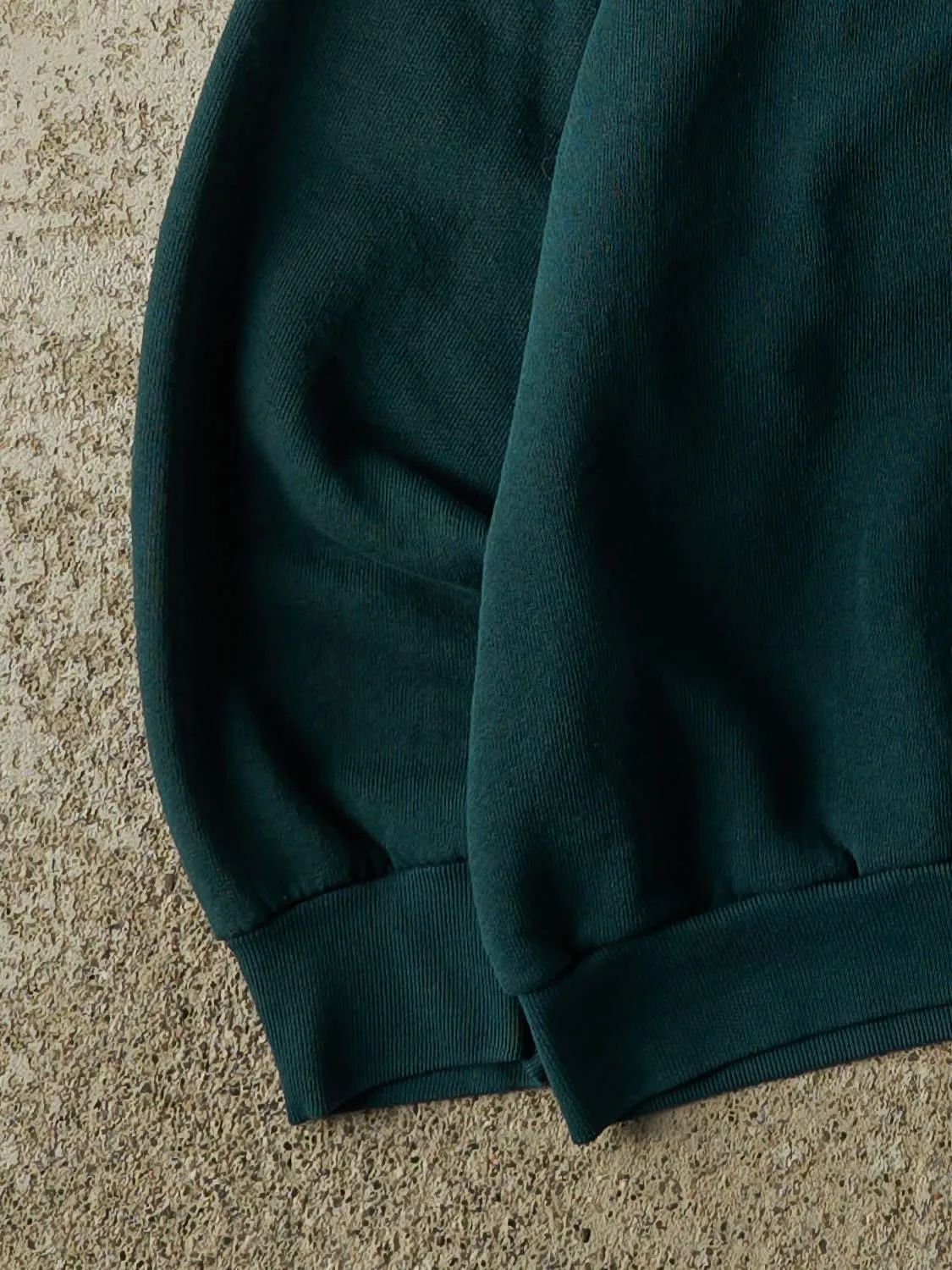 Vintage 80s Green Blank Crewneck (M) sold by Rebalance Vintage product image thumbnail 3