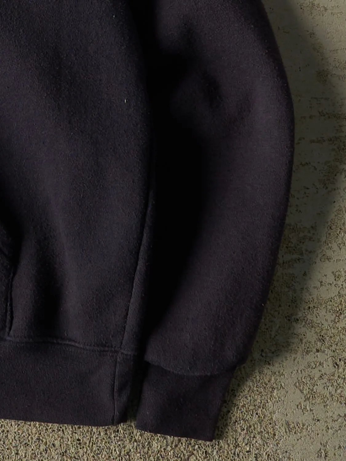 Vintage 90s Navy Blue Catalina Island Embroidered Zip Up Hoodie (S/M) sold by Rebalance Vintage product image thumbnail 4