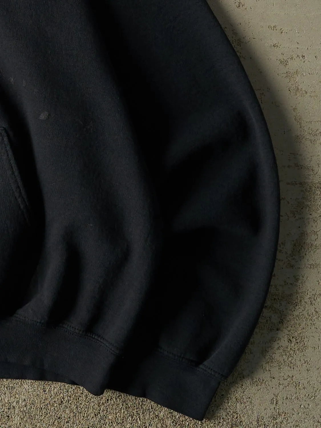 Vintage 90s Faded Black Jack Daniels Embroidered Hoodie (M) sold by Rebalance Vintage product image thumbnail 4