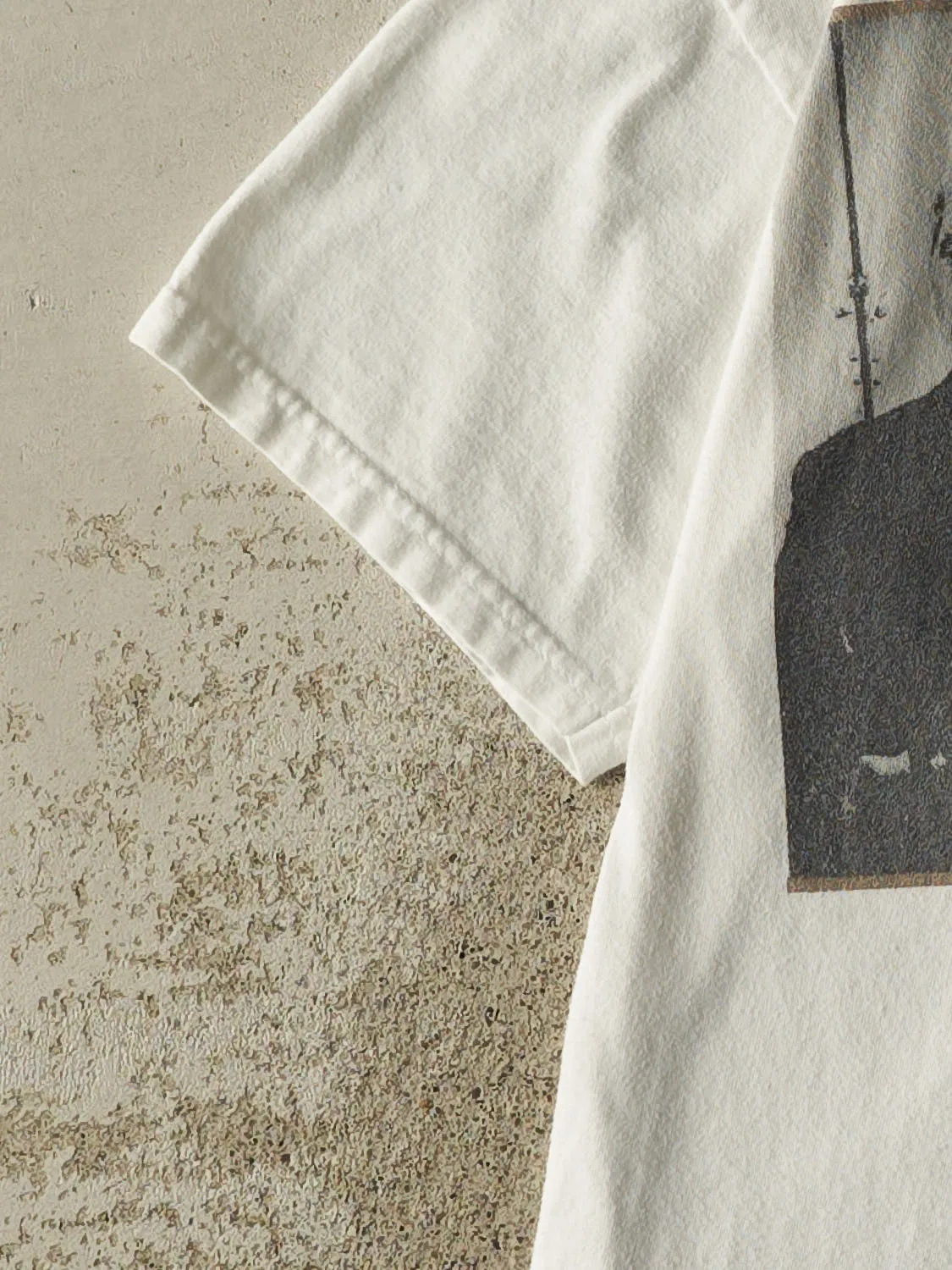 Vintage 12' White The Rolling Stones Tee (S/M) sold by Rebalance Vintage product image thumbnail 3