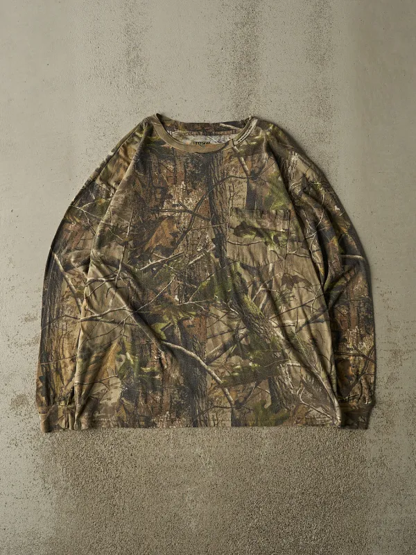 Vintage Y2K Camo Ranger x Realtree Long Sleeve (L/XL) made by Rebalance Vintage