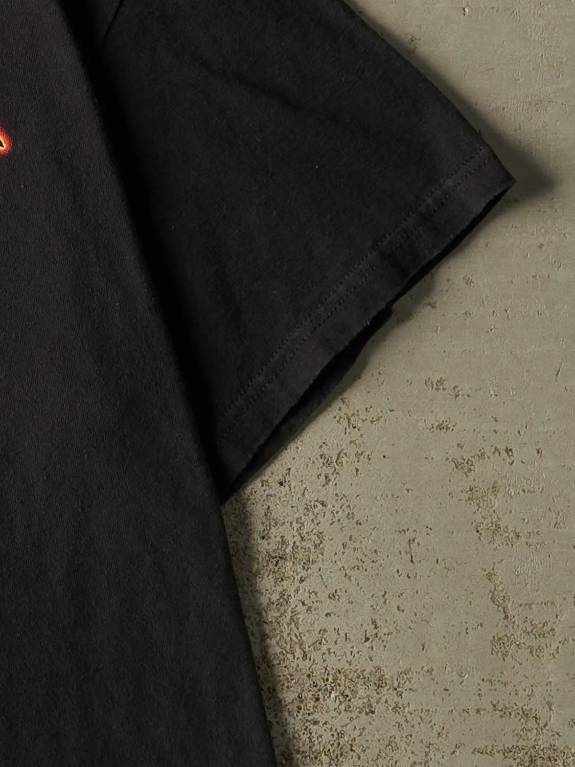 Vintage 90s Black "Ride It Like You Stole It" Biker Tee (L) sold by Rebalance Vintage product image thumbnail 4