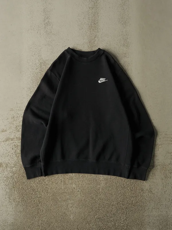 Vintage Y2K Black Nike Crewneck (M/L) made by Rebalance Vintage