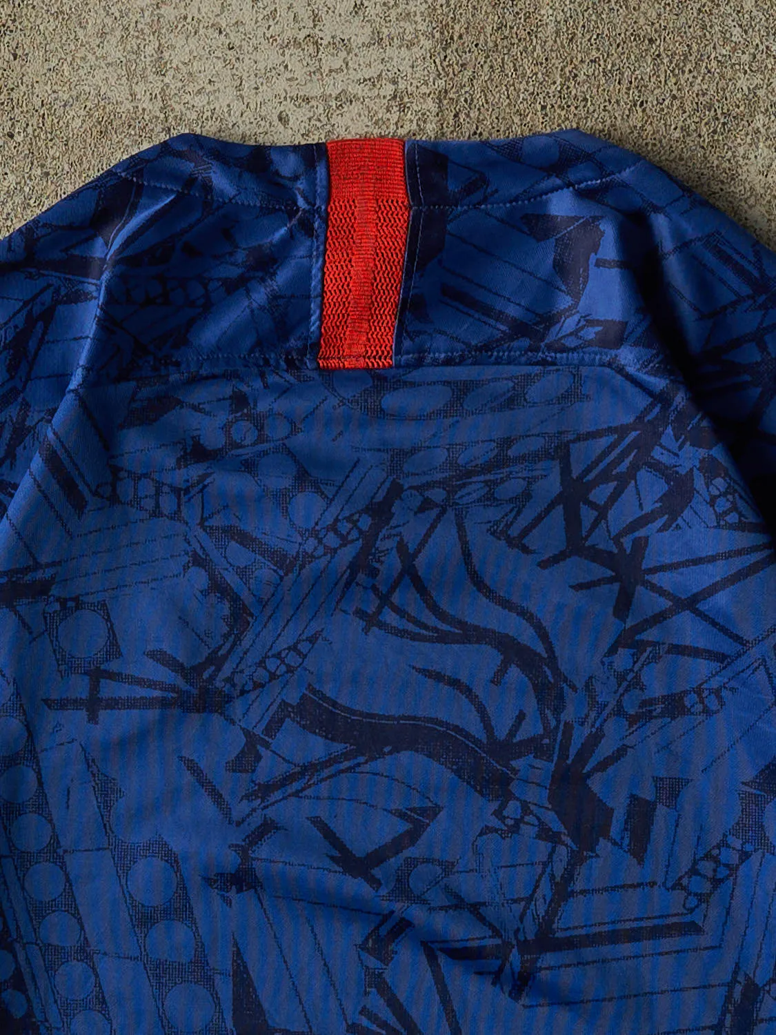 Vintage Y2K Blue Nike x Chelsea FC Soccer Jersey (M/L) sold by Rebalance Vintage product image thumbnail 4