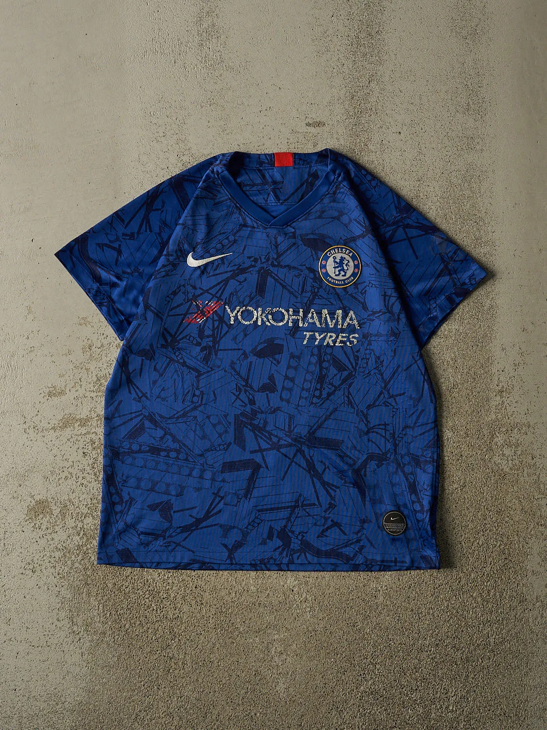 Vintage Y2K Blue Nike x Chelsea FC Soccer Jersey (M/L) sold by Rebalance Vintage