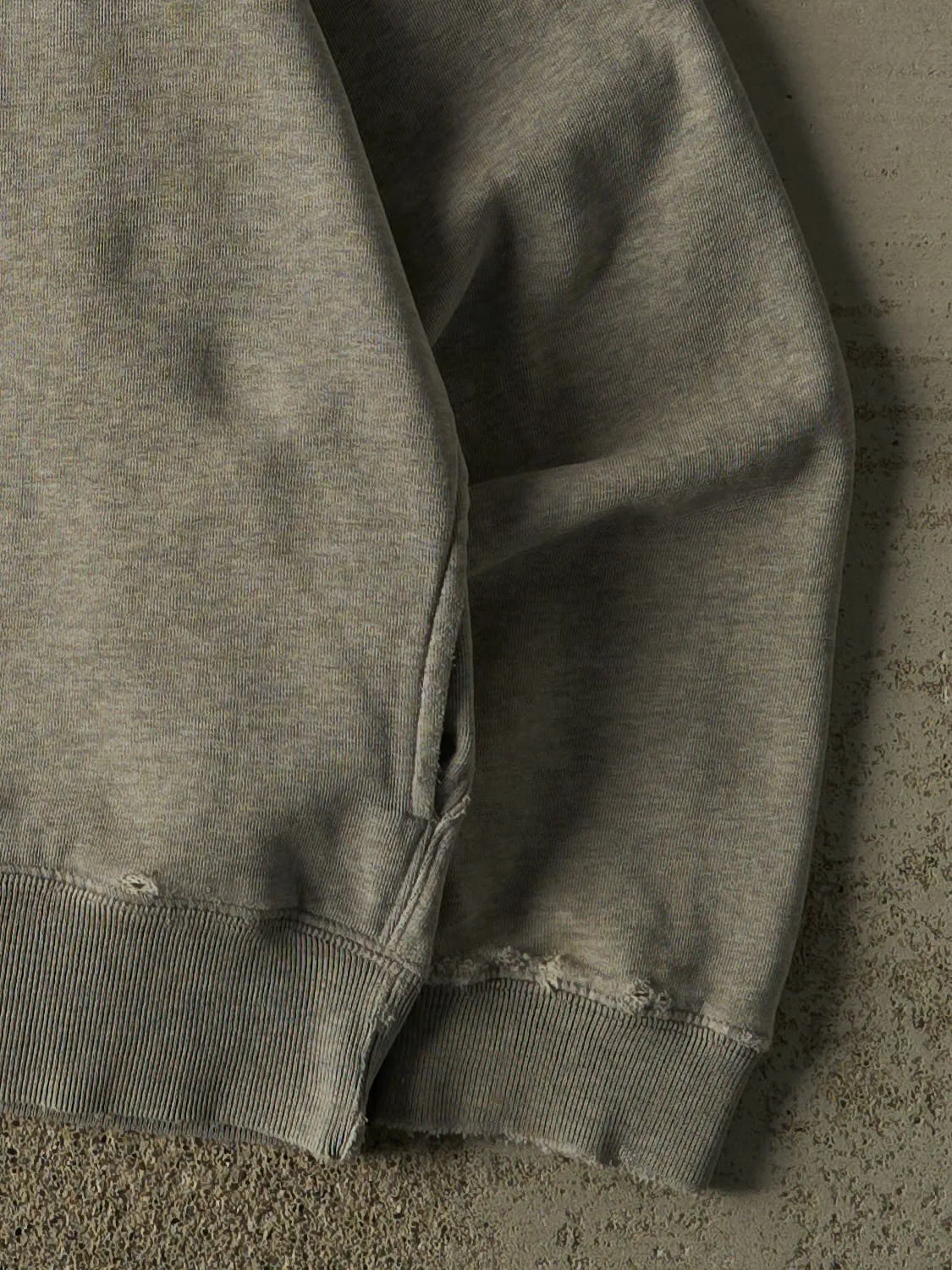 Vintage 90s Grey Gap Quarter Zip Sweater (L) sold by Rebalance Vintage product image thumbnail 4