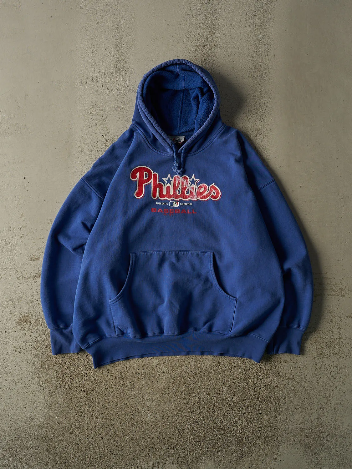 Vintage Y2K Blue Philadelphia Phillies Hoodie (XL/XXL) sold by Rebalance Vintage