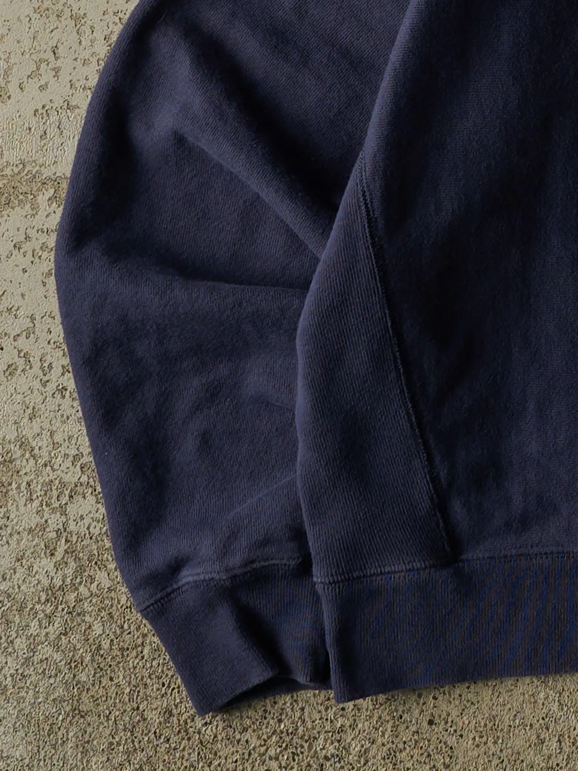 Vintage Y2K Navy Blue Champion Reverse Weave Crewneck (L/XL) sold by Rebalance Vintage product image thumbnail 3