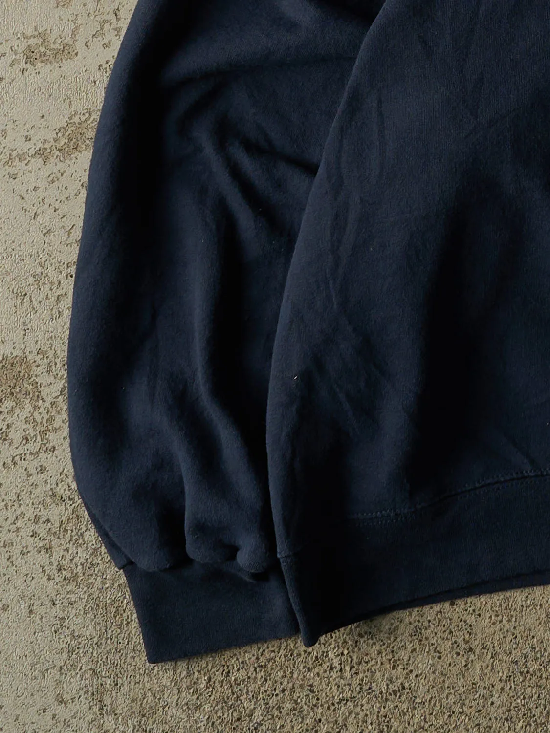 Vintage 90s Navy Blue Champion Blank Crewneck (XL) sold by Rebalance Vintage product image thumbnail 3