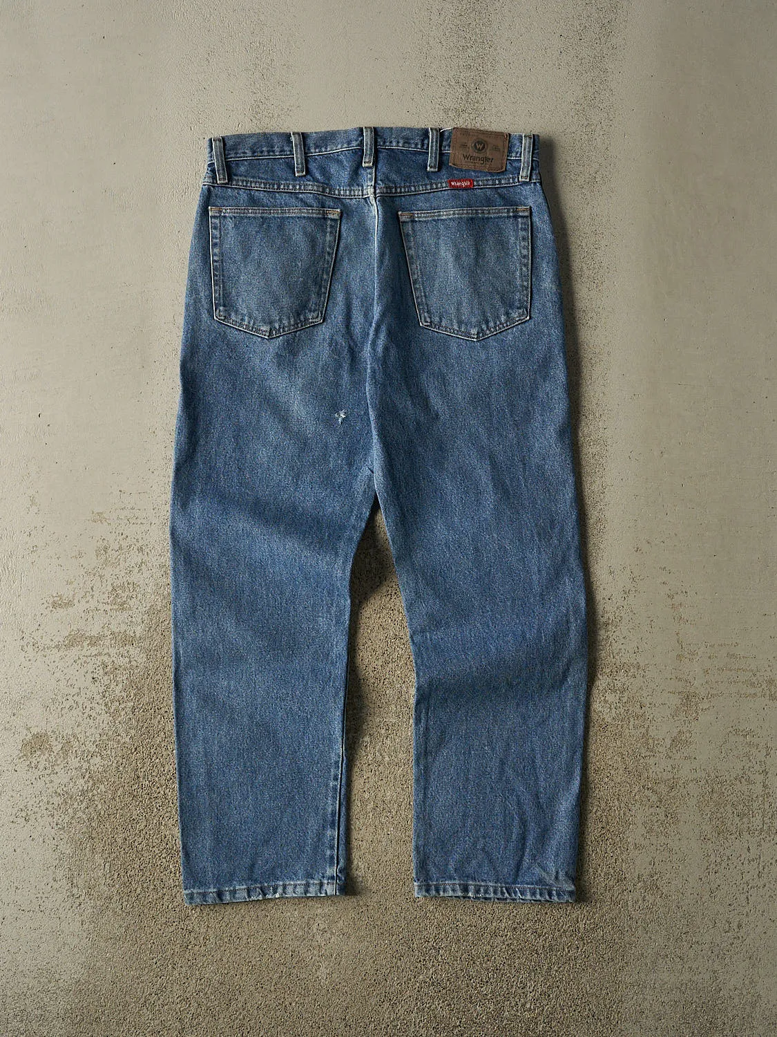 Vintage Y2K Mid Wash Wrangler Jeans (34x29) sold by Rebalance Vintage product image thumbnail 3