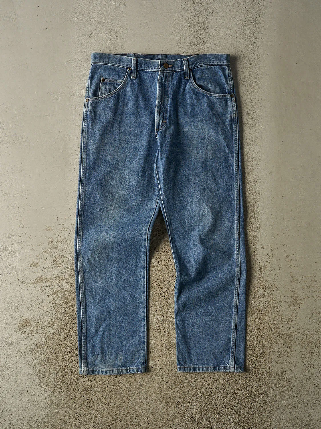 Vintage Y2K Mid Wash Wrangler Jeans (34x29) sold by Rebalance Vintage