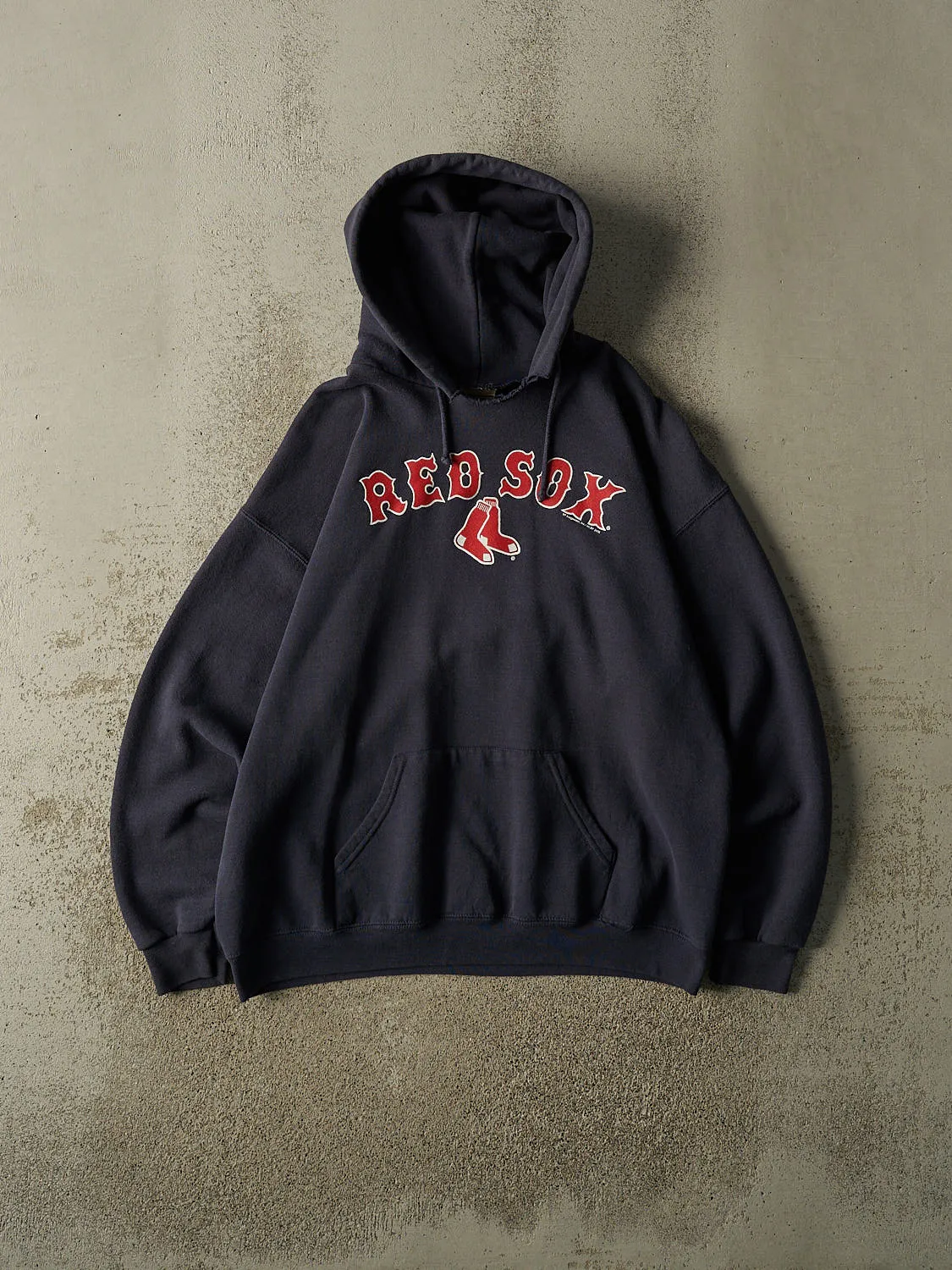Vintage 06' Navy Blue Boston Red Sox Hoodie (L/XL) sold by Rebalance Vintage