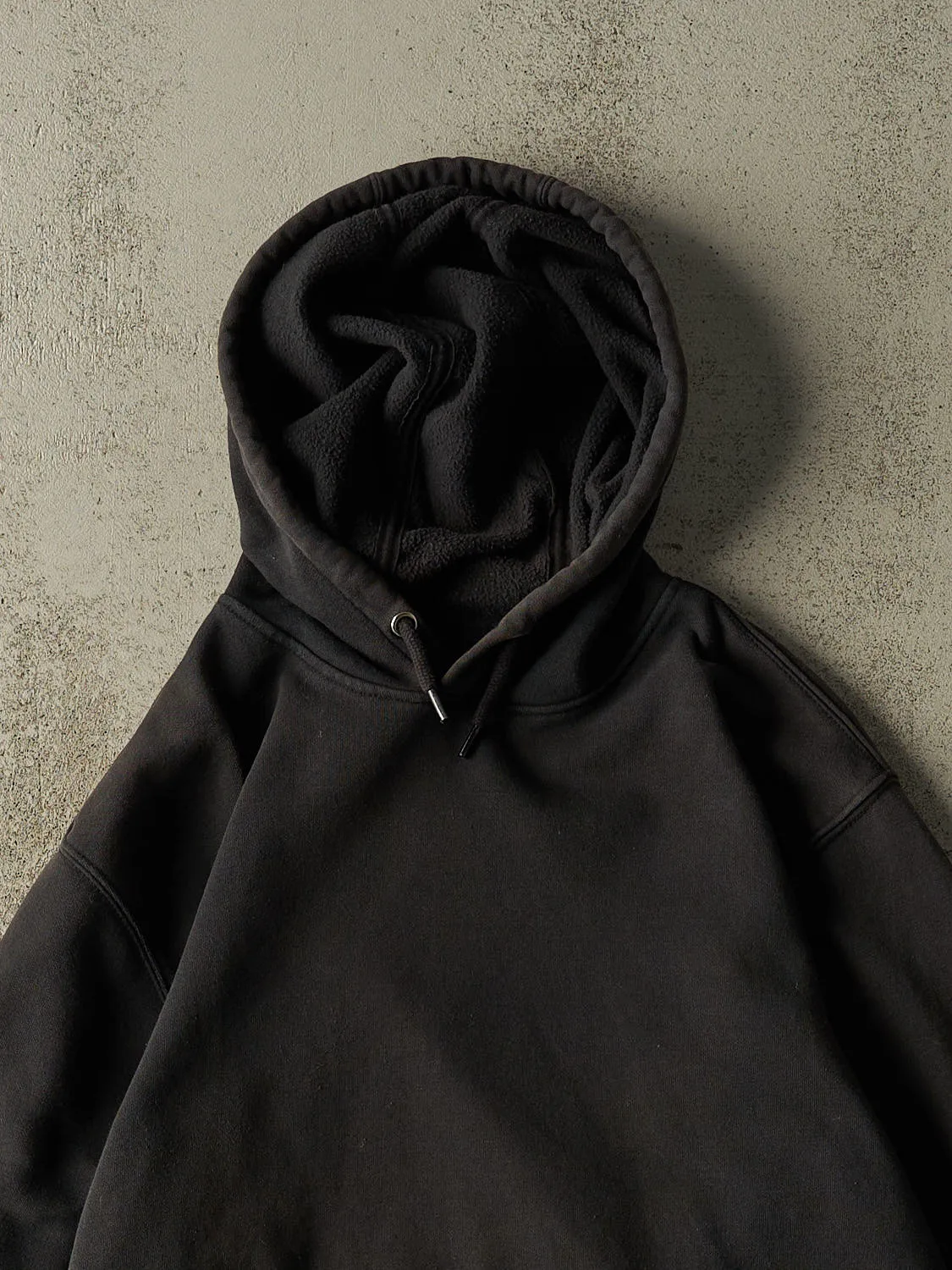 Vintage Y2K Faded Black Carhartt Hoodie (XL) sold by Rebalance Vintage product image thumbnail 2