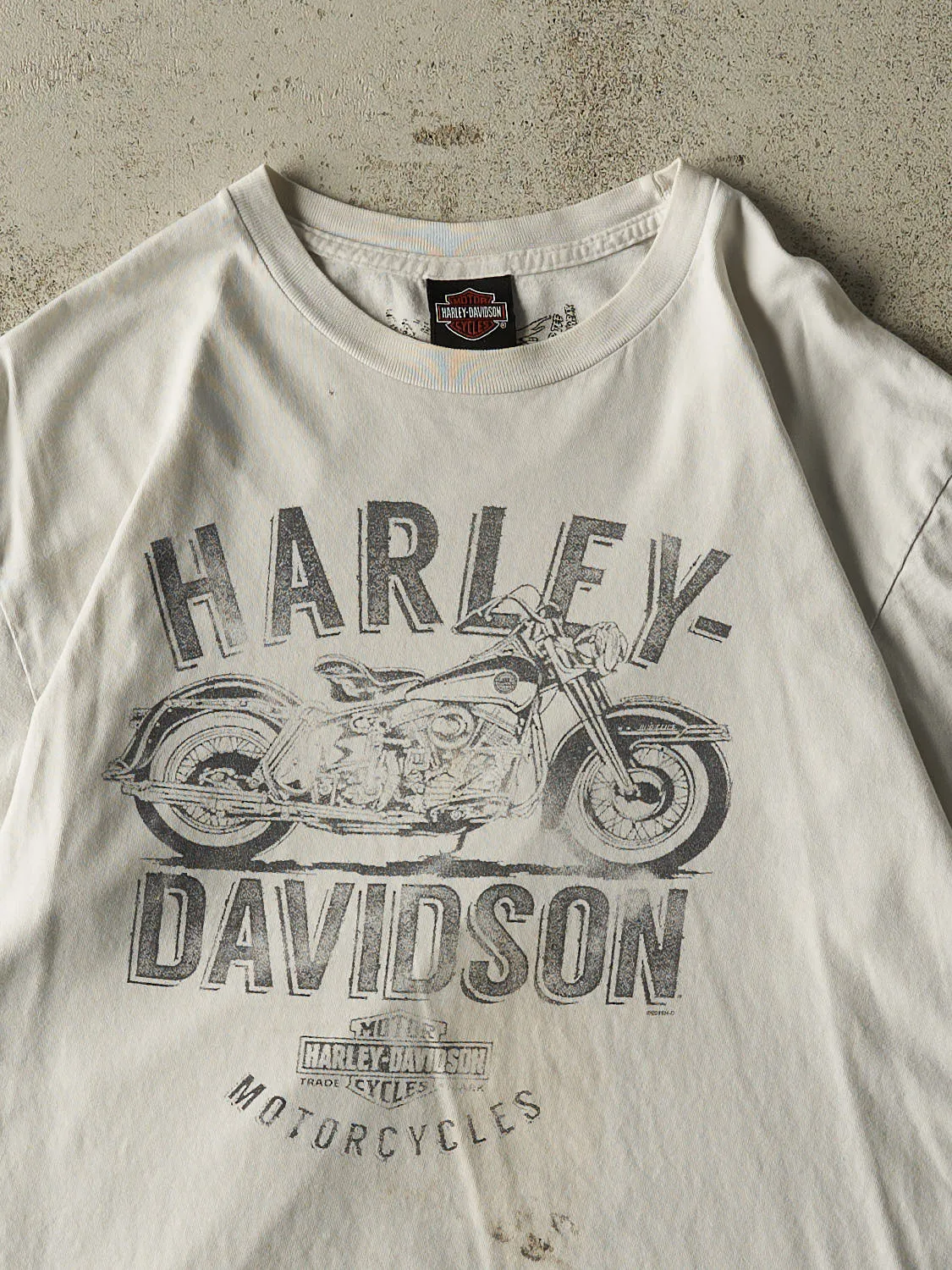 16' Beige Harley Davidson Prince George BC Tee (L/XL) sold by Rebalance Vintage product image thumbnail 3