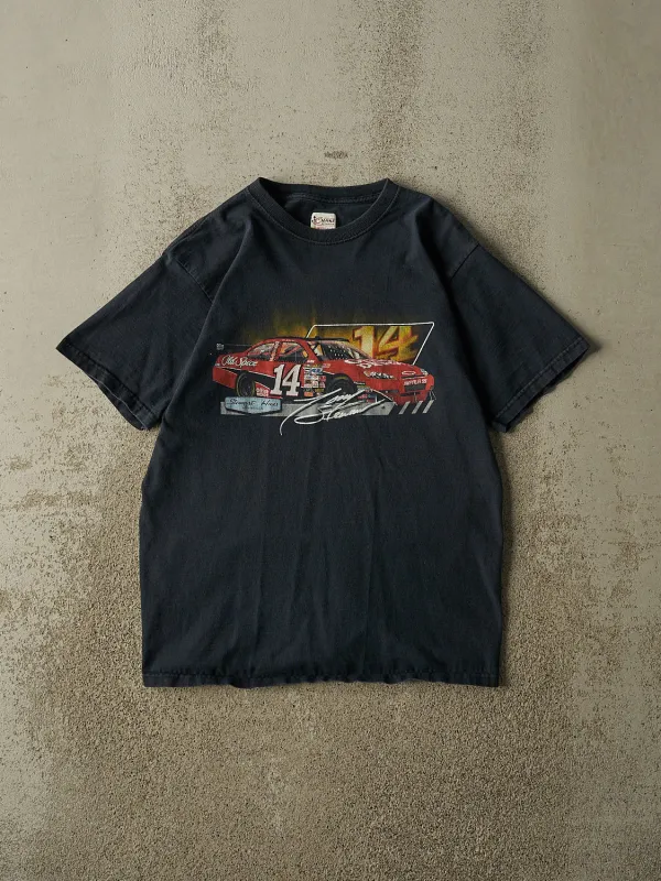 Vintage Y2K Faded Black Nascar Tony Stewart Tee (M) made by Rebalance Vintage