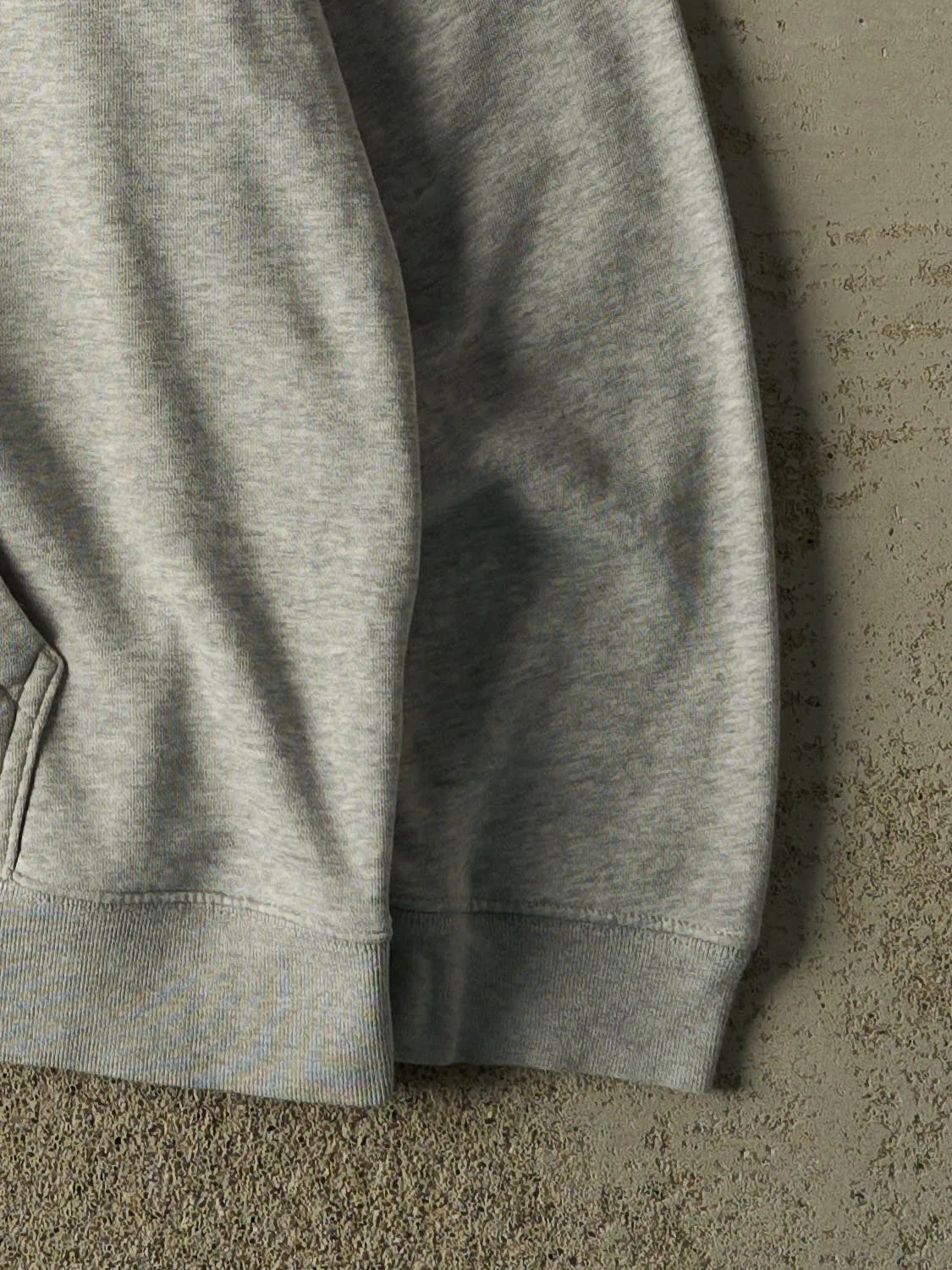 Vintage Y2K Heather Grey Gap Embroidered Hoodie (XL/XXL) sold by Rebalance Vintage product image thumbnail 4