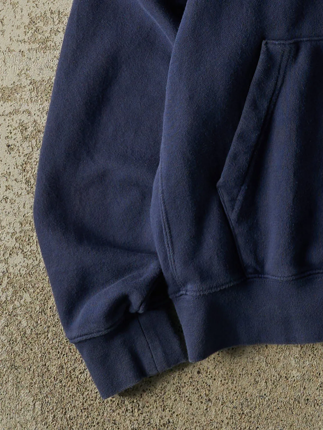 Vintage Y2K Navy Blue Nike Embroidered Hoodie (M) sold by Rebalance Vintage product image thumbnail 3