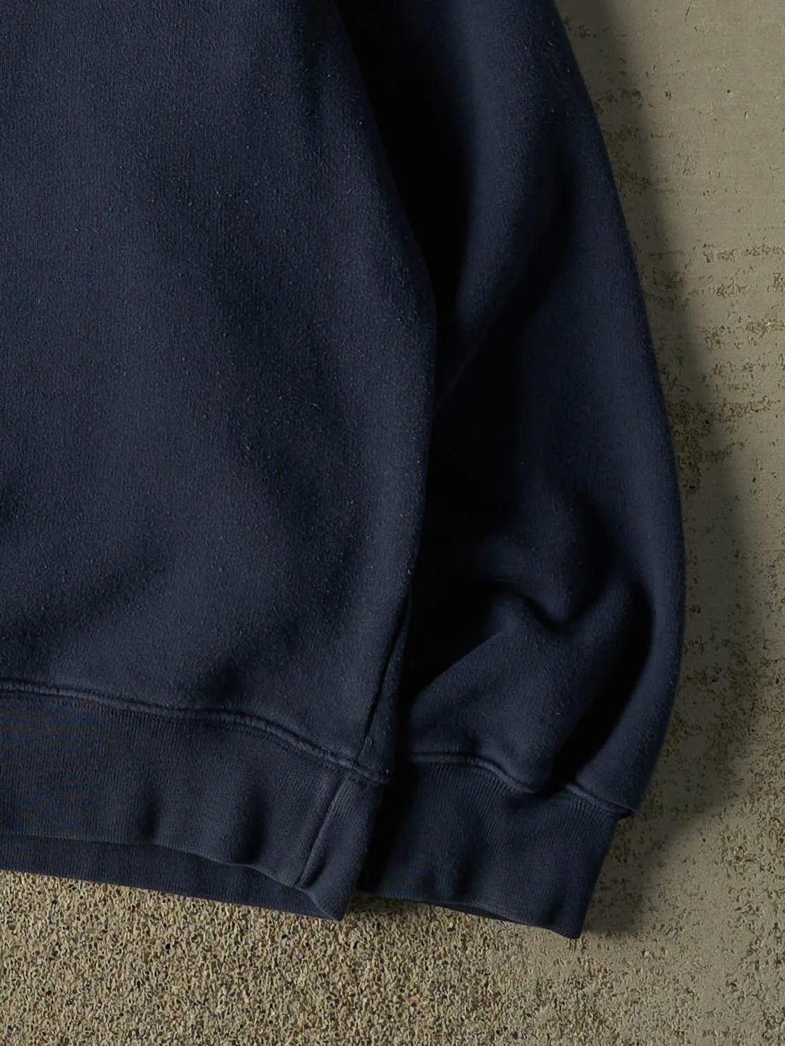 Vintage Y2K Navy Blue Nike Embroidered Crewneck (XL) sold by Rebalance Vintage product image thumbnail 4