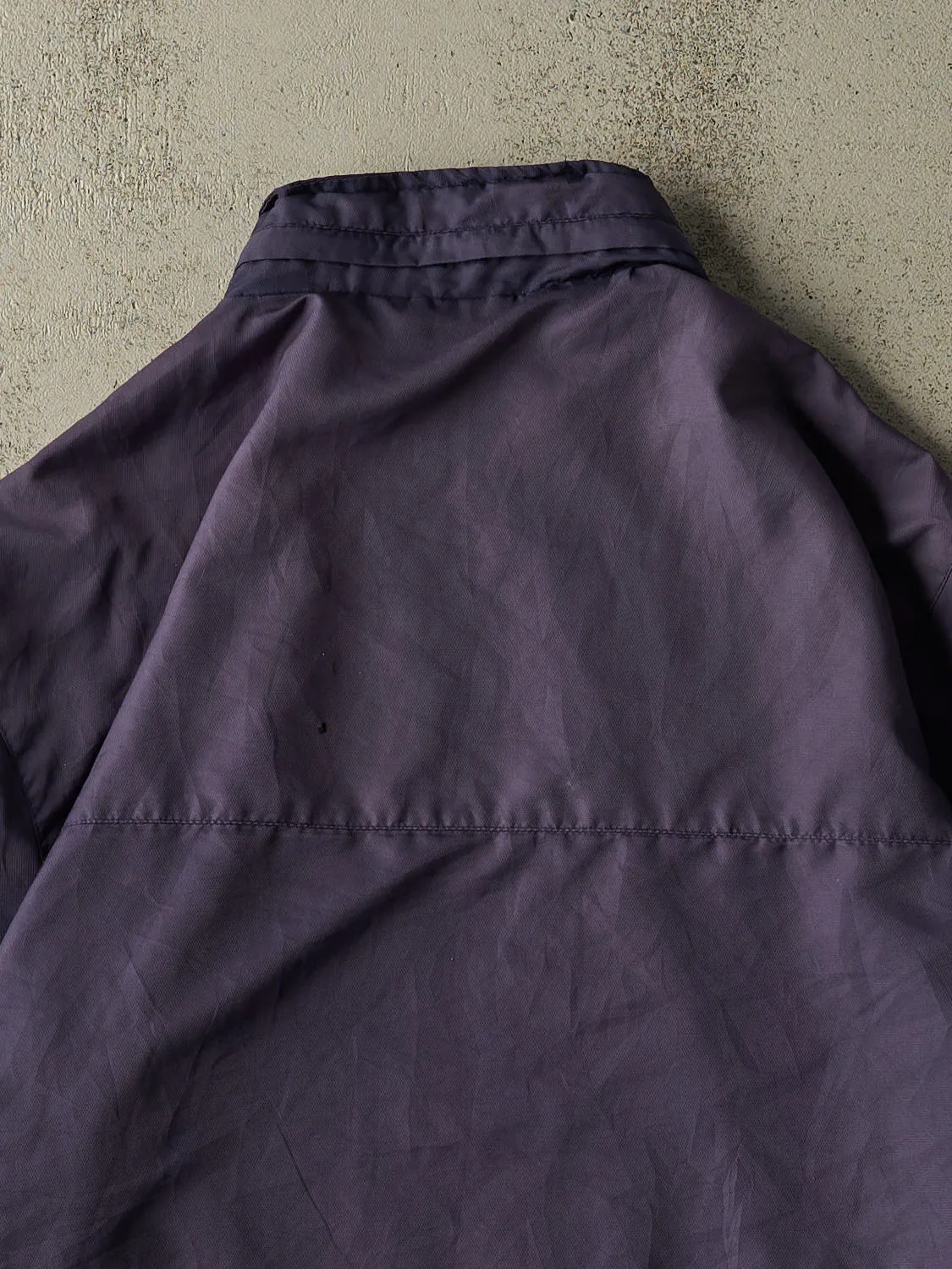Vintage Y2K Navy Blue Starter Zip Up Windbreaker Jacket (XL) sold by Rebalance Vintage product image thumbnail 4