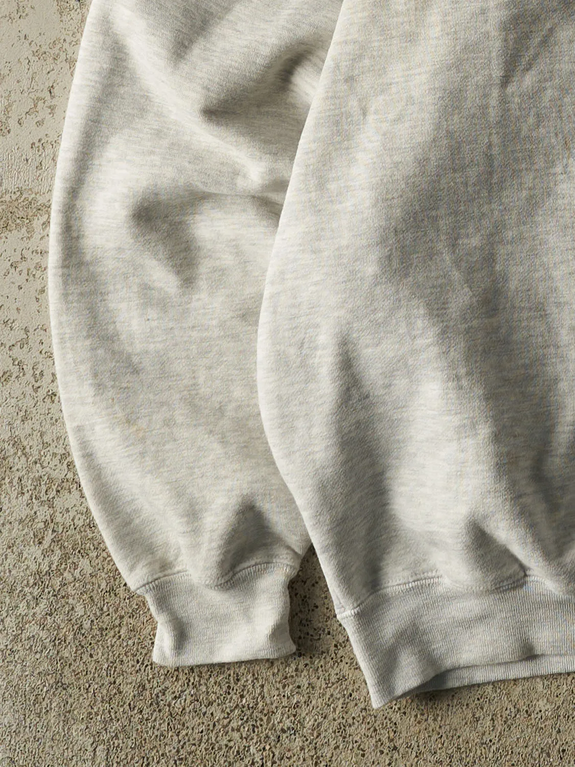 Vintage 90s Heather Grey Whitworth University Hoodie (M/L) sold by Rebalance Vintage product image thumbnail 3