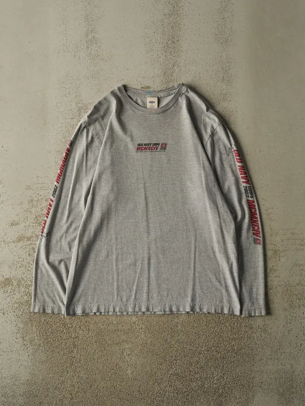 Vintage Y2K Grey Old Navy Long Sleeve (L) made by Rebalance Vintage