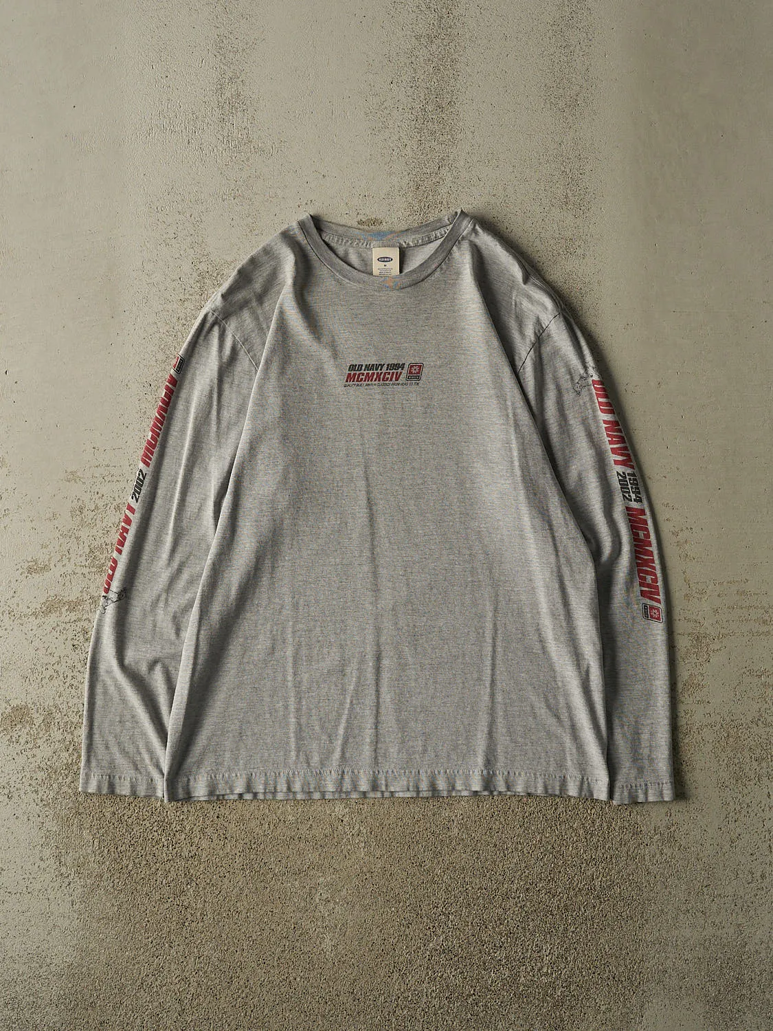 Vintage Y2K Grey Old Navy Long Sleeve (L) sold by Rebalance Vintage