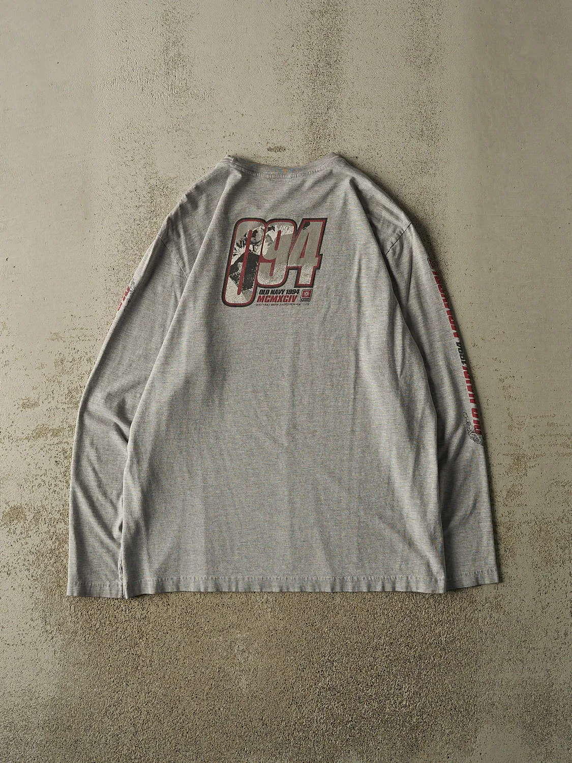 Vintage Y2K Grey Old Navy Long Sleeve (L) sold by Rebalance Vintage product image thumbnail 2