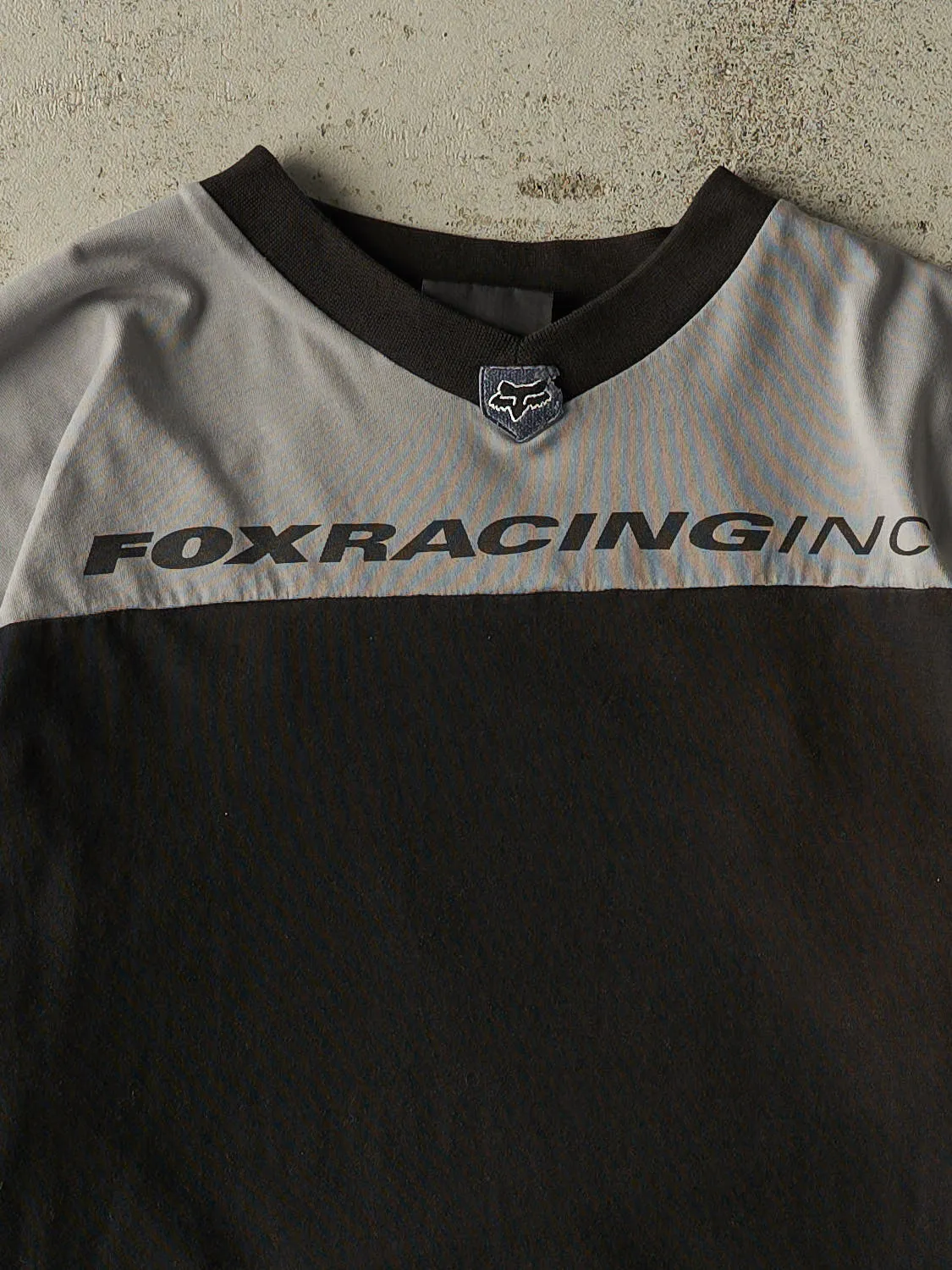 Vintage Y2K Black Fox Racing Long Sleeve (L/XL) sold by Rebalance Vintage product image thumbnail 2